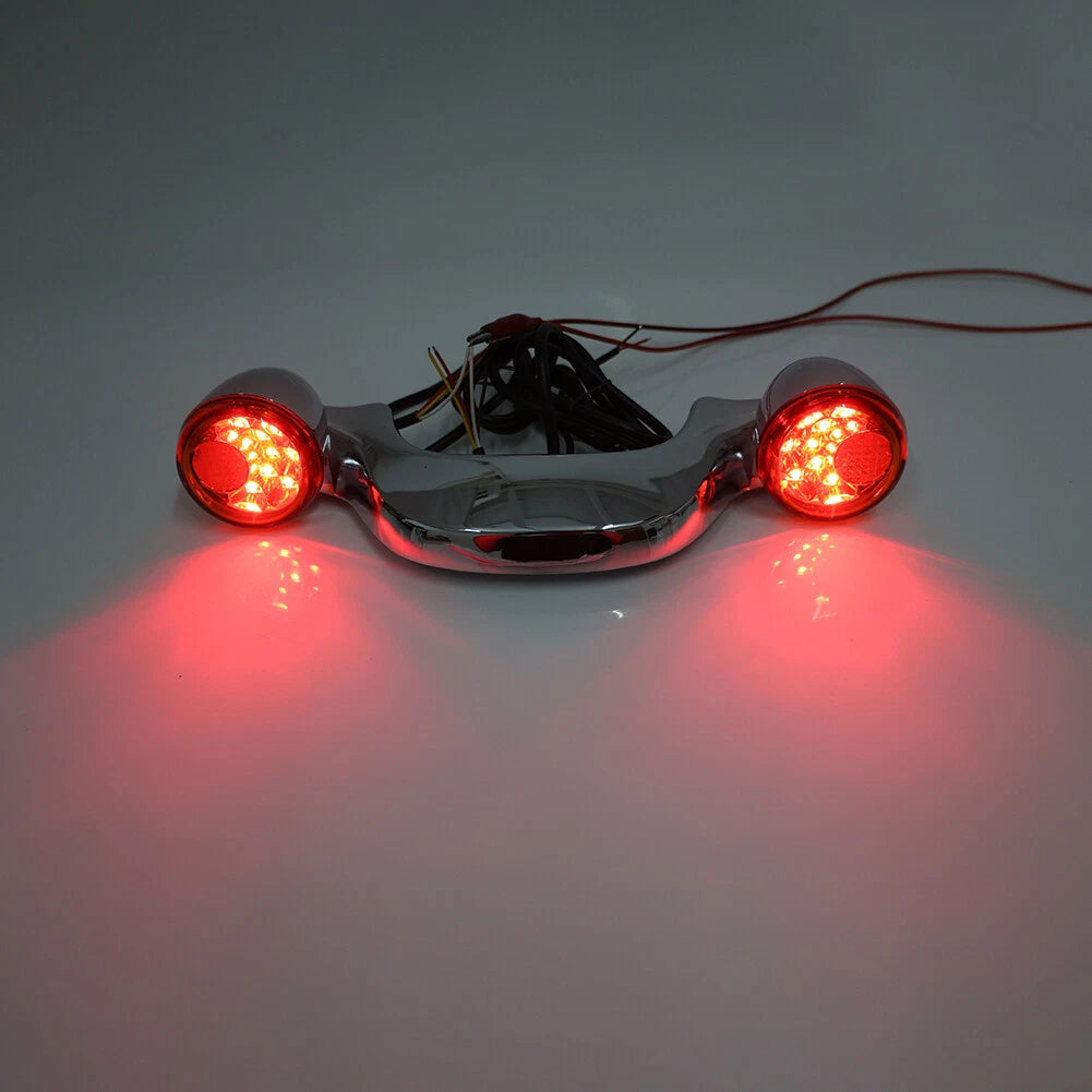 Rear Turn Signal Brake Light Bar Lamp for Harley Touring Street Road Glide (10-21)