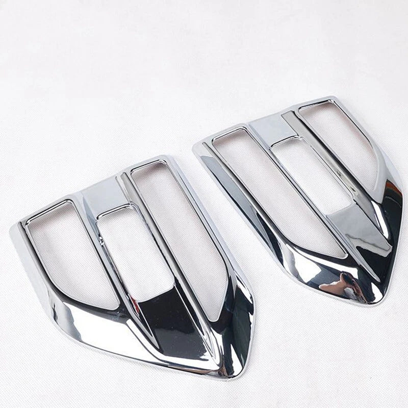 2 x ABS Chrome Front Side Vent Fender Cover Trim for Ford Ranger (2015–2022)