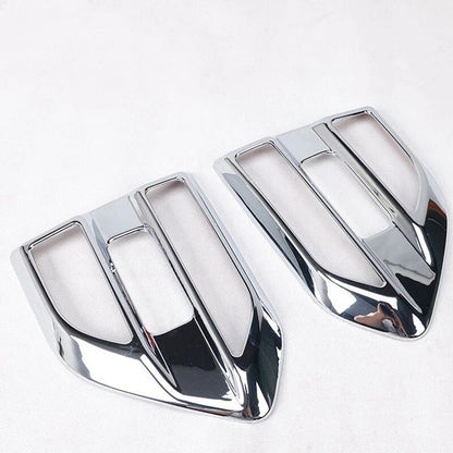 2 x ABS Chrome Front Side Vent Fender Cover Trim for Ford Ranger (2015–2022)