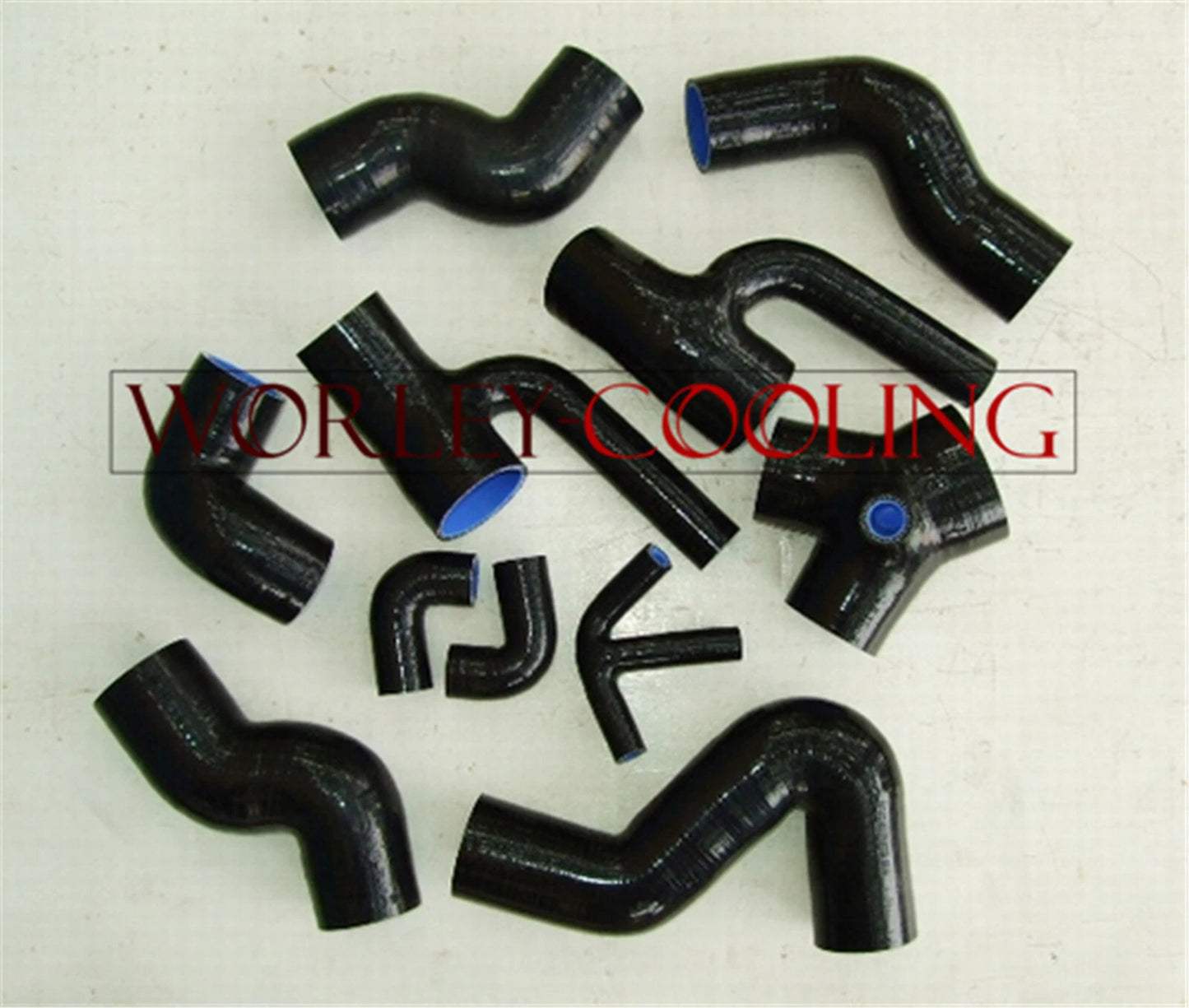 Silicone Piping Hose Kit for Audi S4 A6 B5 C5 2.7L Bi-Turbo (1997-2001)