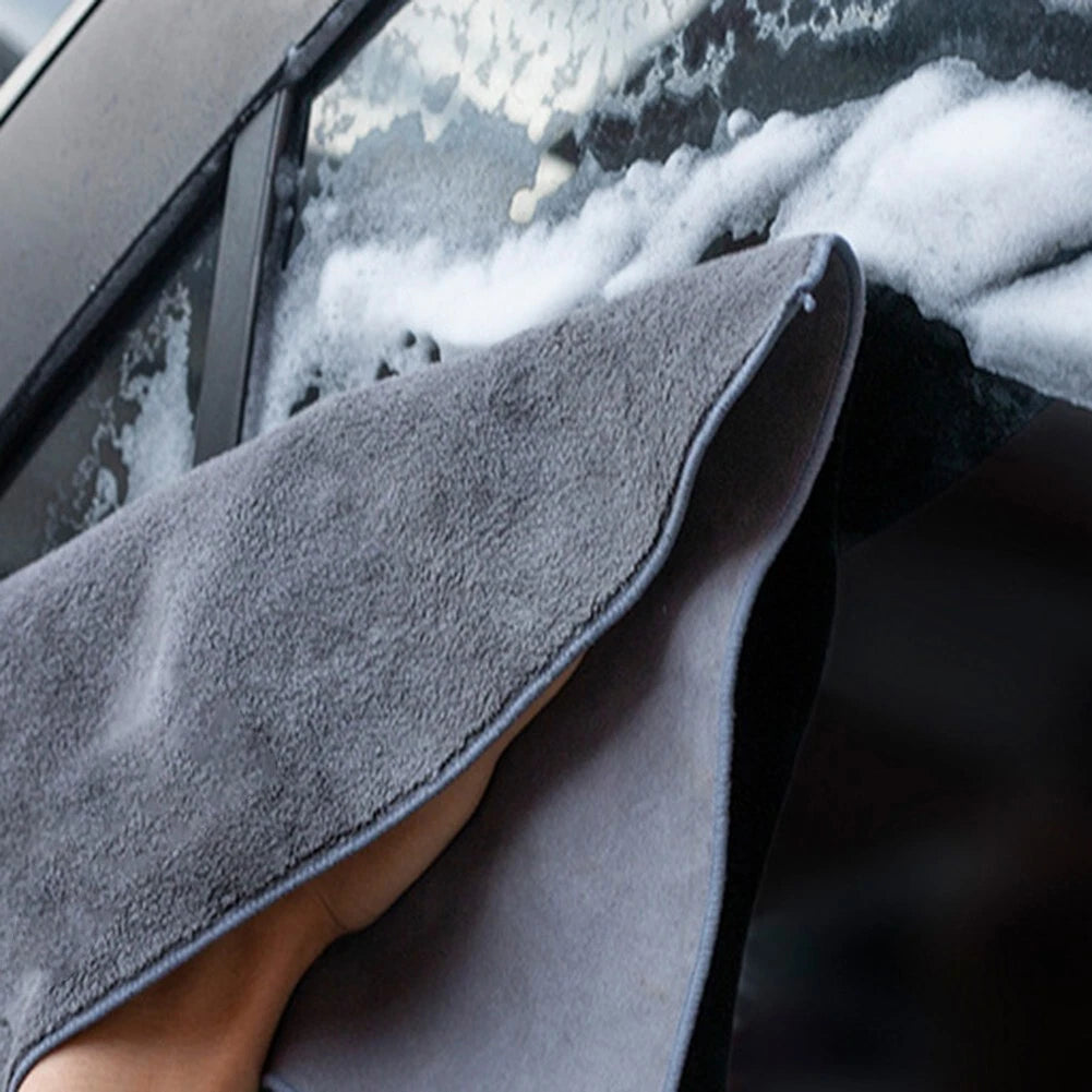 Shammy Cleaning Cloth 30cm60cm Absorbent Coral Fleece for Car