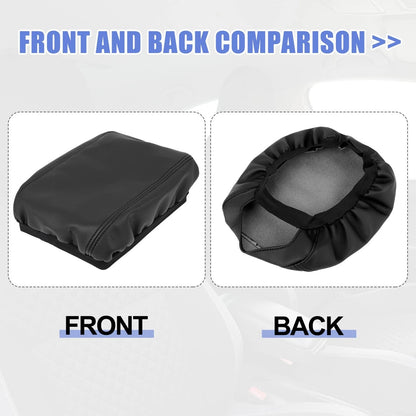Center Console Lid Armrest Cover for Honda CR-V 2017-2021 Black Protector
