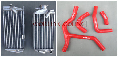 Aluminum Radiator & Hose for Honda CRF450R (2015-2016)