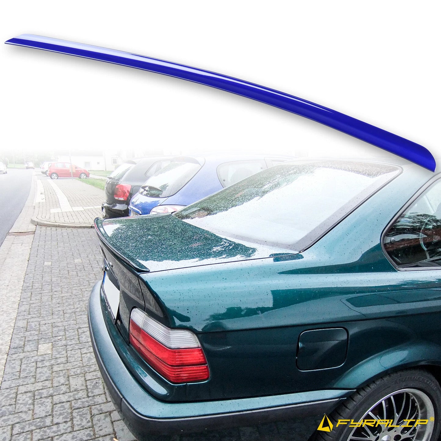 367 Blue Boot Lip Spoiler for BMW 3 Series E36 Coupe (1991-1998)