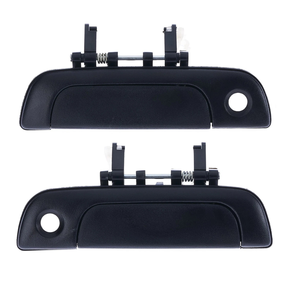 2 x Front Outer Door Handles Black for Suzuki Baleno (1995-2002)