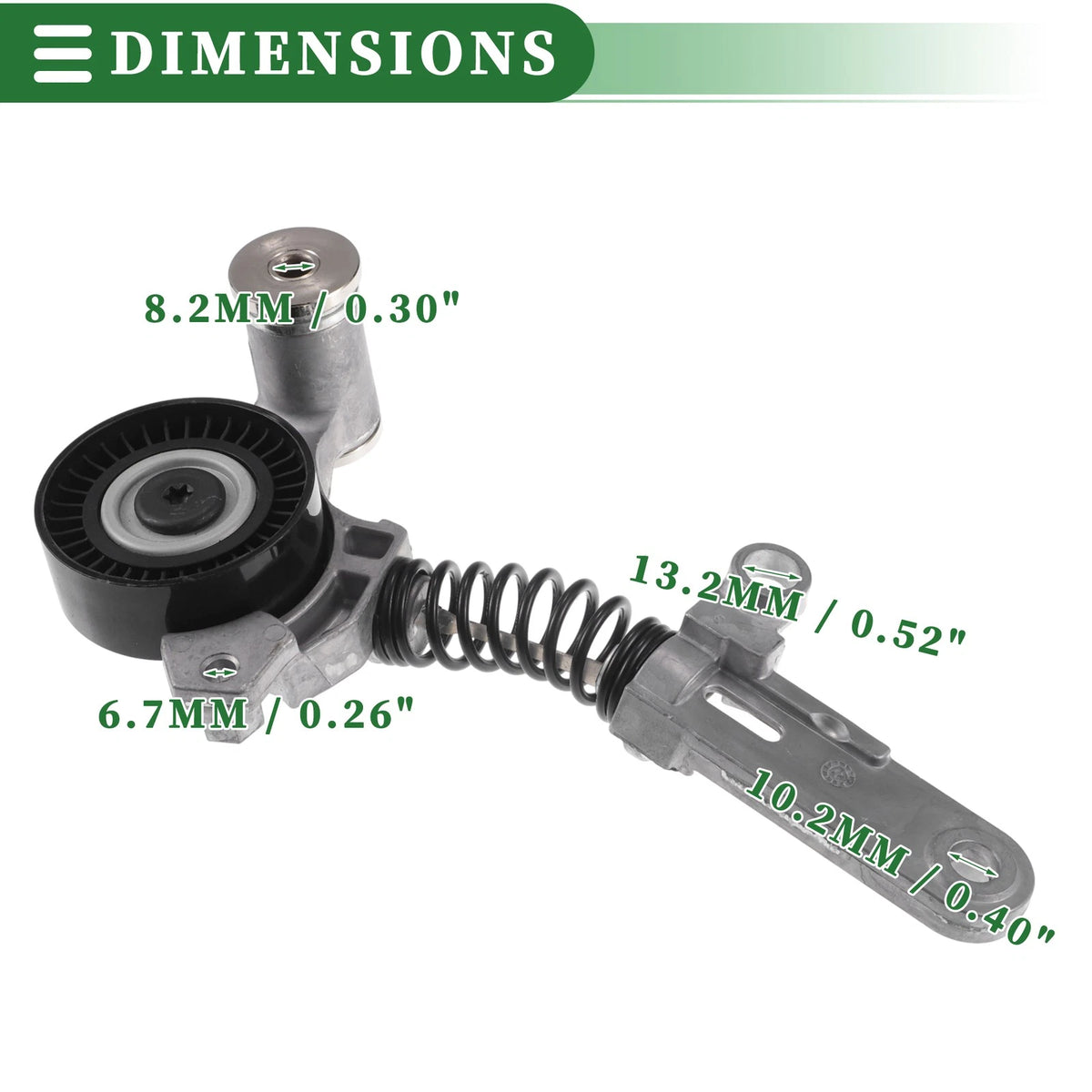 Engine Belt Tensioner Pulley for Toyota C-HR (2018-2022)