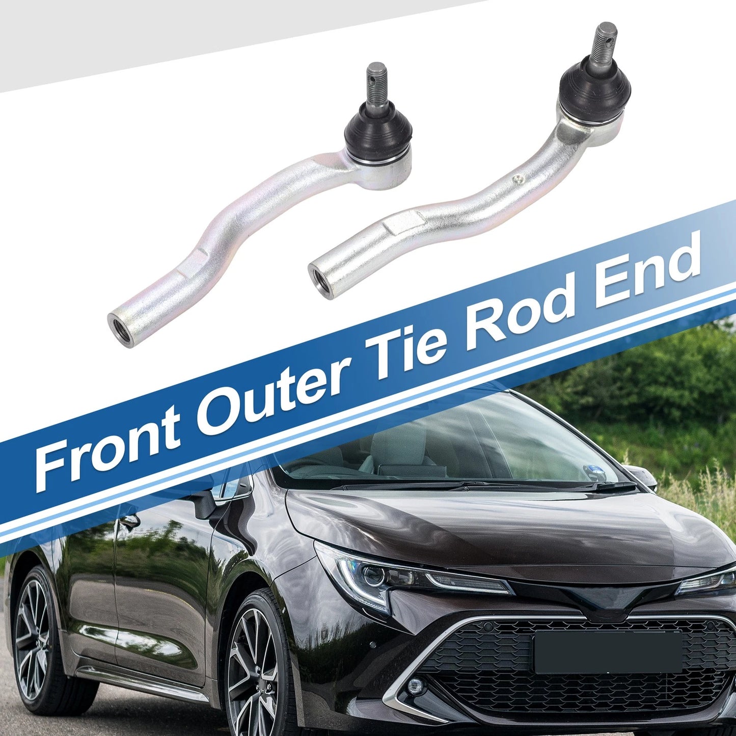 2 x Front Outer Tie Rod Ends Links for Toyota Camry (2002–2003)