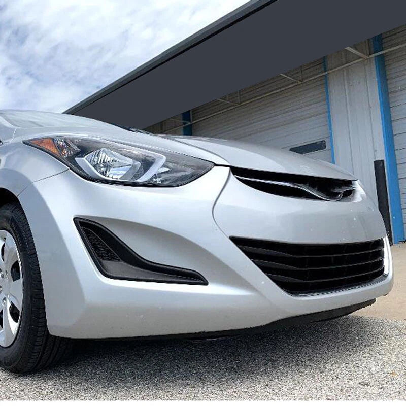 Front Bumper Fog Light Lamp Covers for 2014-2016 Hyundai Elantra (2014-2016)