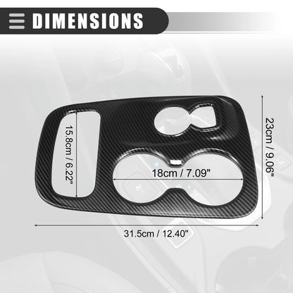 Carbon Fiber Gear Shift Panel Trim for Dodge Durango (2014 - 2017)