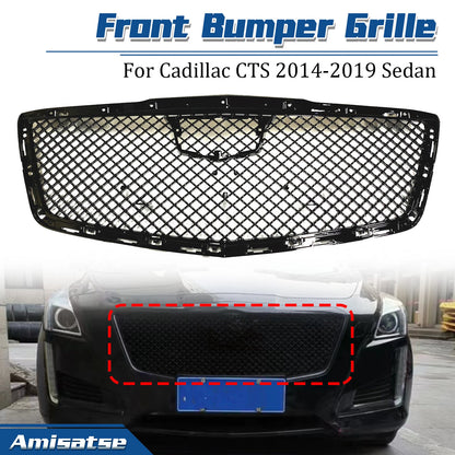 Honeycomb Front Bumper Grille Mesh for Cadillac CTS (2014-2019)