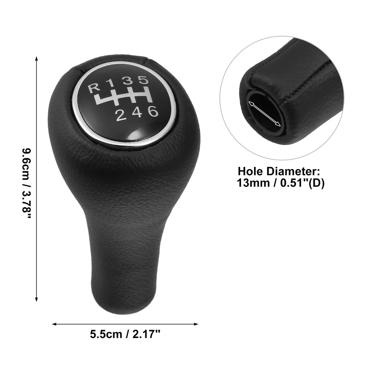 6 Speed Manual Gear Shift Knob for Ford Focus (1998-2005)