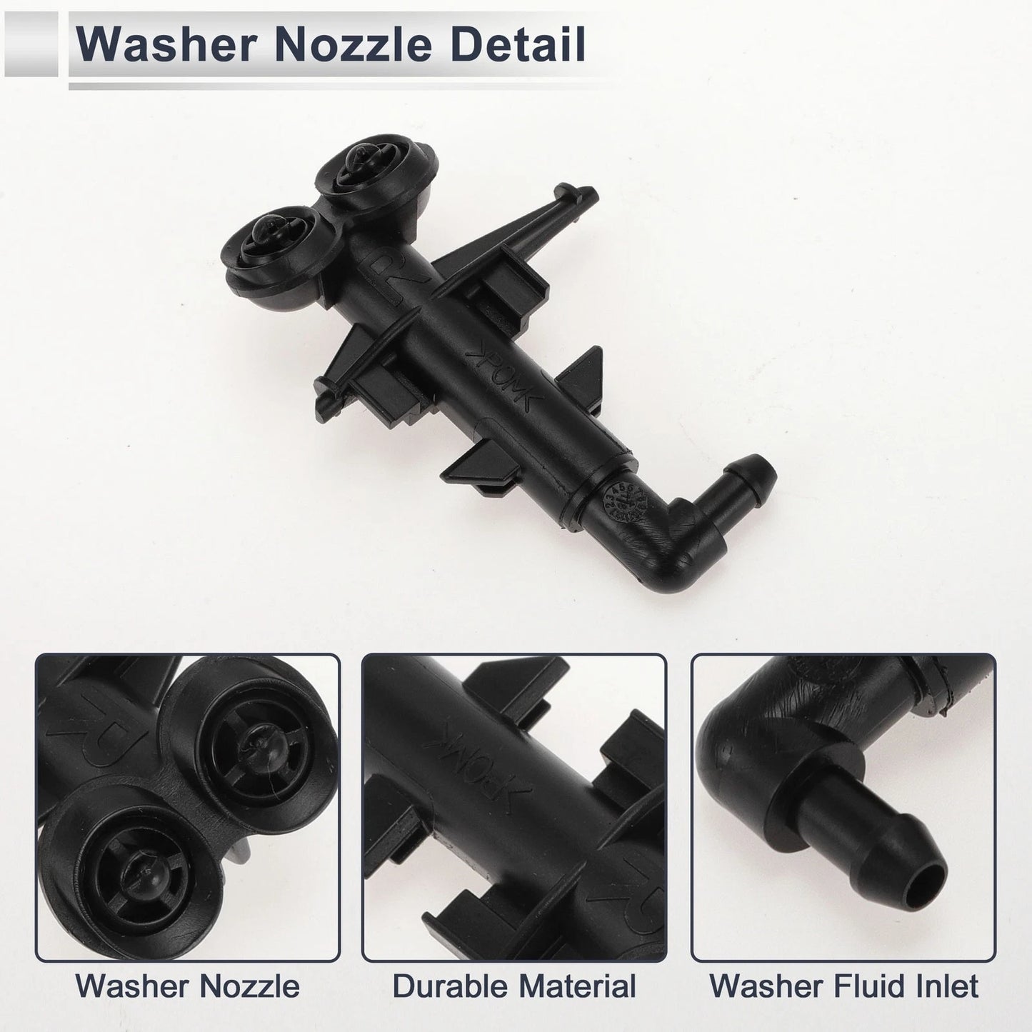 Headlight Washer Nozzle for Land Rover LR2 (2008-2012) 1 x