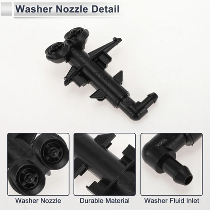 Headlight Washer Nozzle for Land Rover LR2 (2008-2012) 1 x