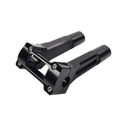 Black 6'' Pullback Handlebar Riser for Harley Dyna M8 Softail Street Bob (2018-2021)