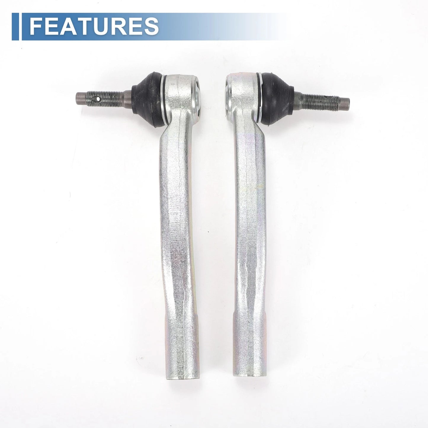 2 x Front Outer Tie Rod Ends for Toyota Sienna (2011-2019)