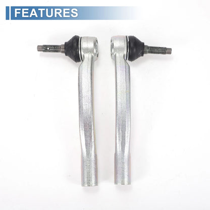 2 x Front Outer Tie Rod Ends for Toyota Sienna (2011-2019)