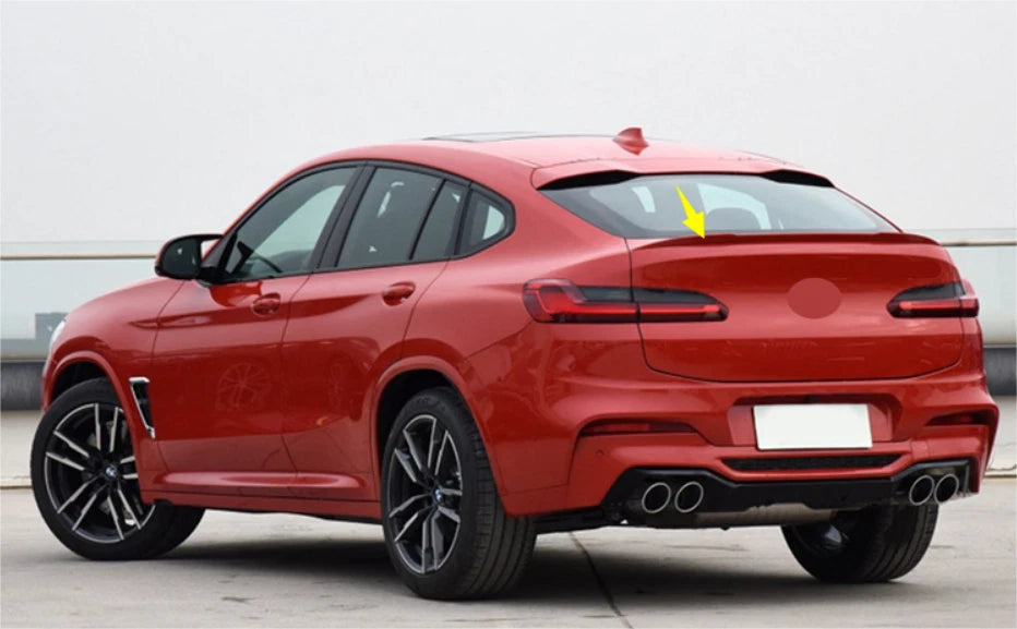 Rear Boot Unpainted Spoiler Wing Lip for BMW X4 G02 (2019-2022)