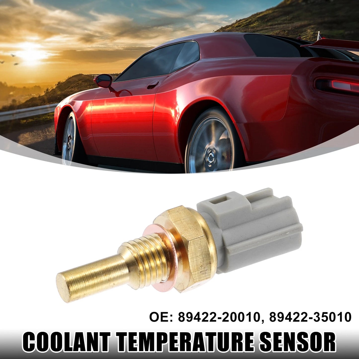 Engine Coolant Temperature Sensor Temp Sender for Lexus ES250 (2013–2015)