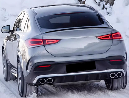 Glossy Black Rear Trunk Spoiler for Mercedes-Benz GLE Coupe C167 (2020-2023)