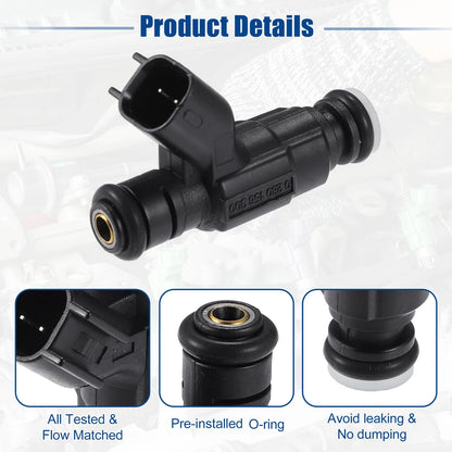 6pcs 3.6L Fuel Injector Nozzle for Chevrolet Equinox (2008 - 2009)