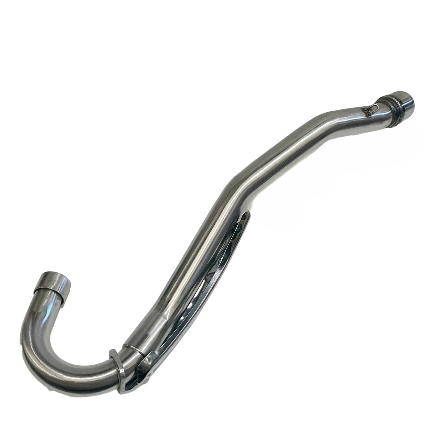 Stainless Steel Exhaust Pipe & Muffler for 200-300cc PIT Trail Quad Dirt Bike