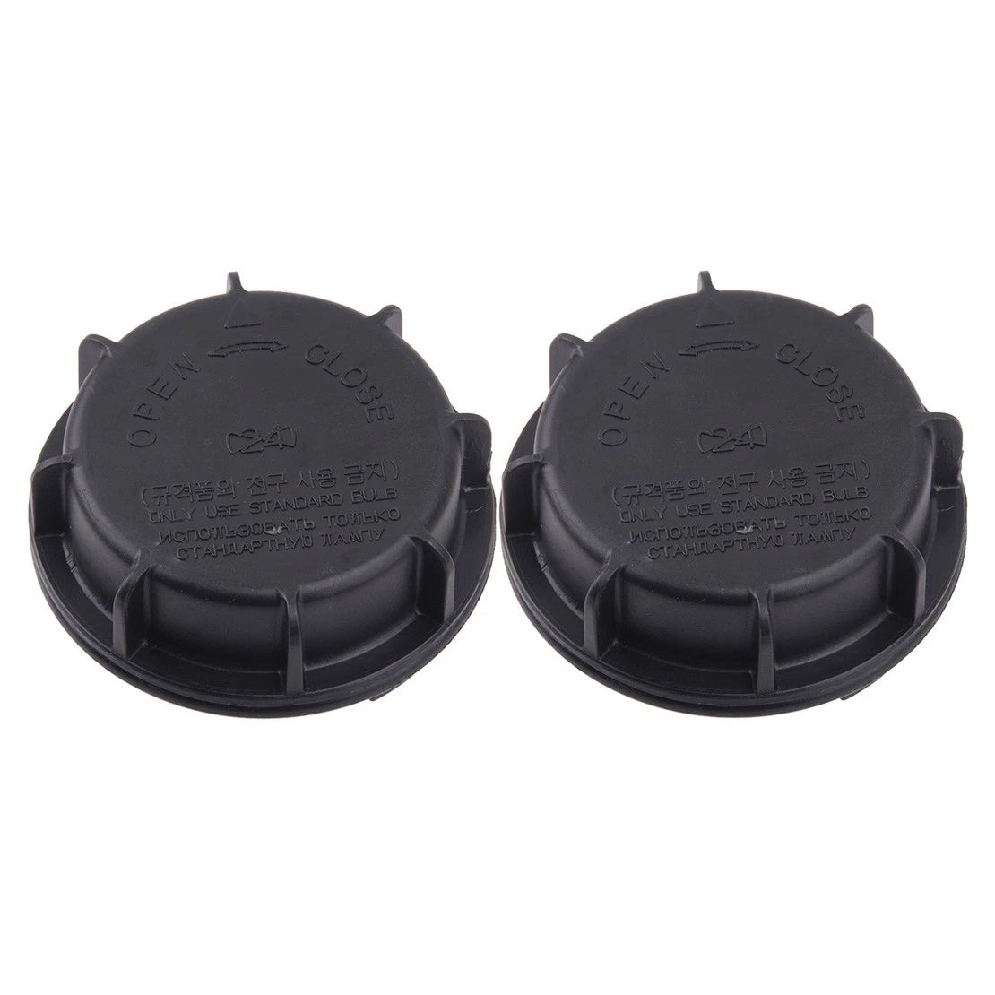 Headlight Dust Cap Covers for Hyundai Sonata, Kia Optima, Rio (2006-2020)