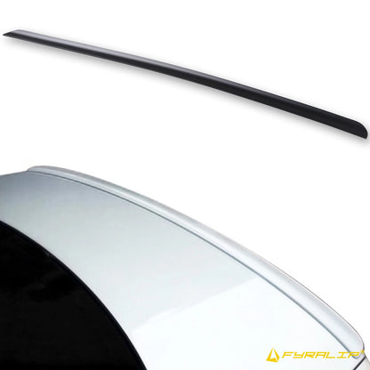 Boot Lip Spoiler for Audi A4 B5 Sedan (1996-2001) Matte Black Unpainted