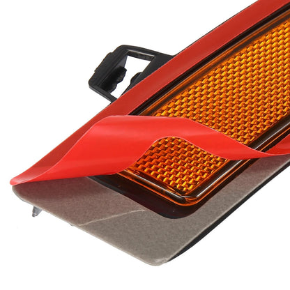 Bumper Reflector for BMW XDrive35d XDrive35i Yellow (2010-2013)