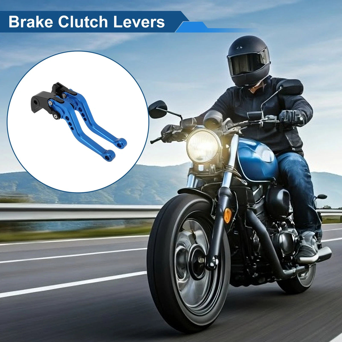 Short Brake Clutch Levers for Yamaha YZF-R7 (2021–2025)