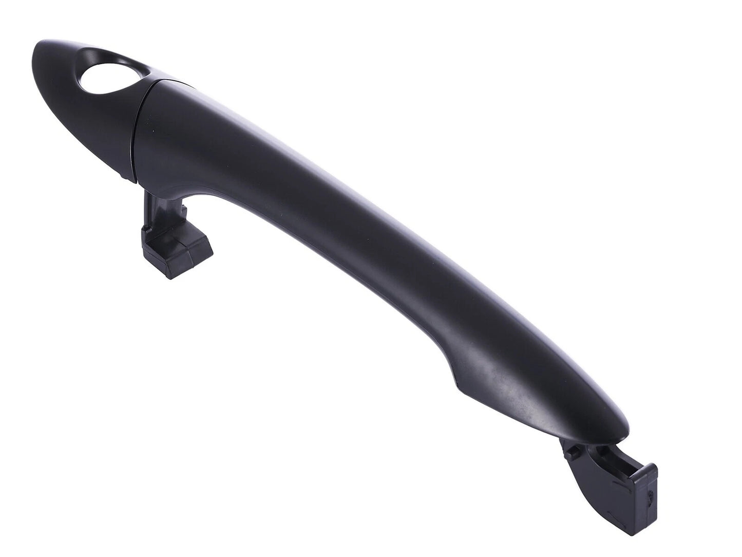 Front Right Outer Door Handle Black with Keyhole for Hyundai Sonata (2010-2014)