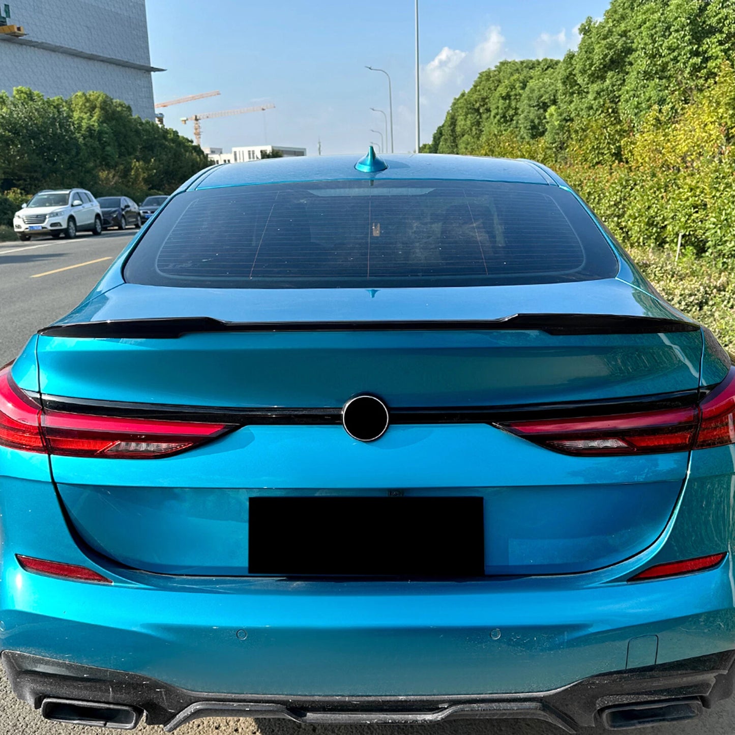 Gloss Black Boot Spoiler Lip for BMW 2 Series F44 Gran Coupe (2020-2024)