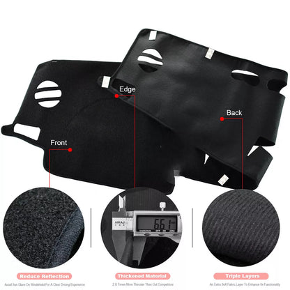 Dash Mat for Ford Edge 2011-2013 Non-Slip Gray Cover (2011-2013)