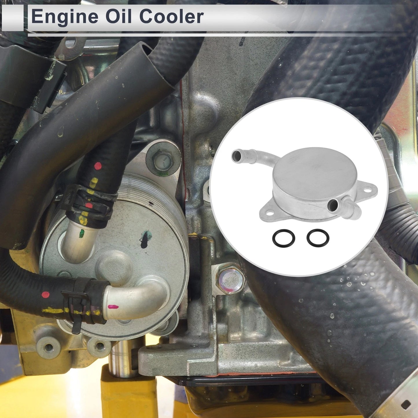 Engine Oil Cooler 1 Set for Toyota Trans