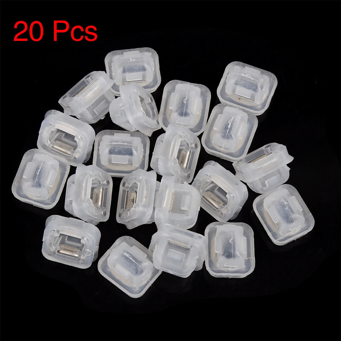 20 x Plastic White Retainer Clips for BMW E46 E90 E91 E92 (2000-2013)