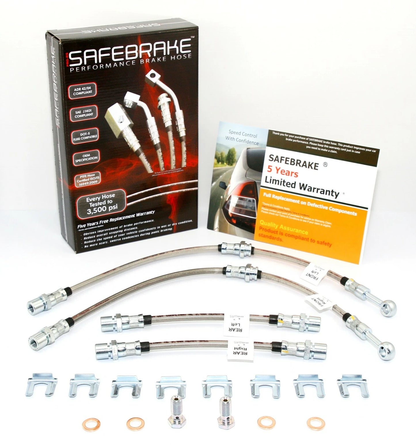 Brake Line Kit for Subaru BRUMBY, BRAT (1978-1994) - Brake Upgrade Hoses