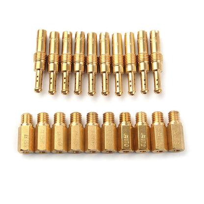 20 x Main Jets & Slow Pilot Jets Kit for Motorcycle Carburetor