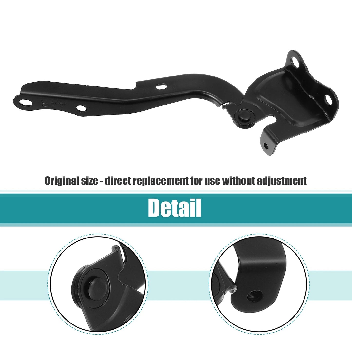 Hood Hinge  Black for Toyota