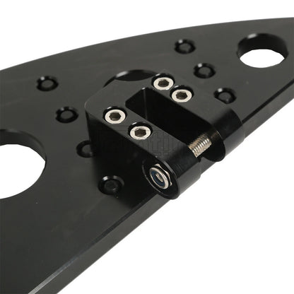 Halfmoon Driver Floorboard Kit for Harley Softail Touring Trike
