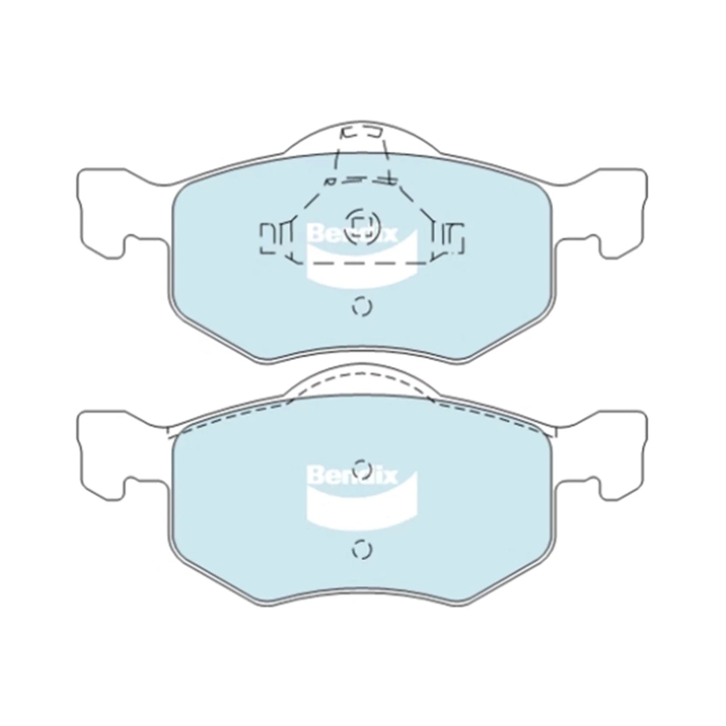 4WD Front Disc Brake Pads Set for Mazda Tribute CU YU (2001 - 2006)