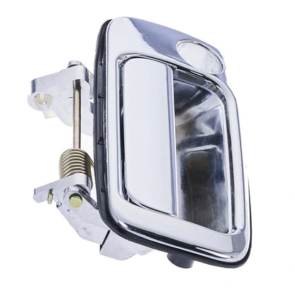 Front Left Chrome Door Handle W/ Keyhole for Landcruiser J80 (1990–1998)