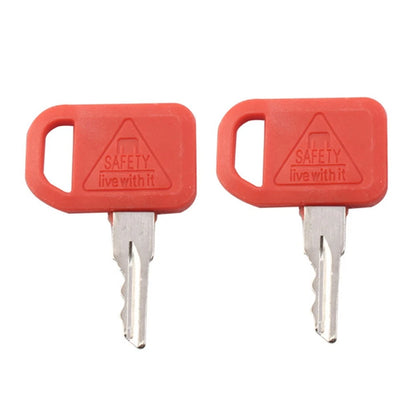 2 x Ignition Keys for John Deere Skid Steer Heavy Equipment (Columbia)