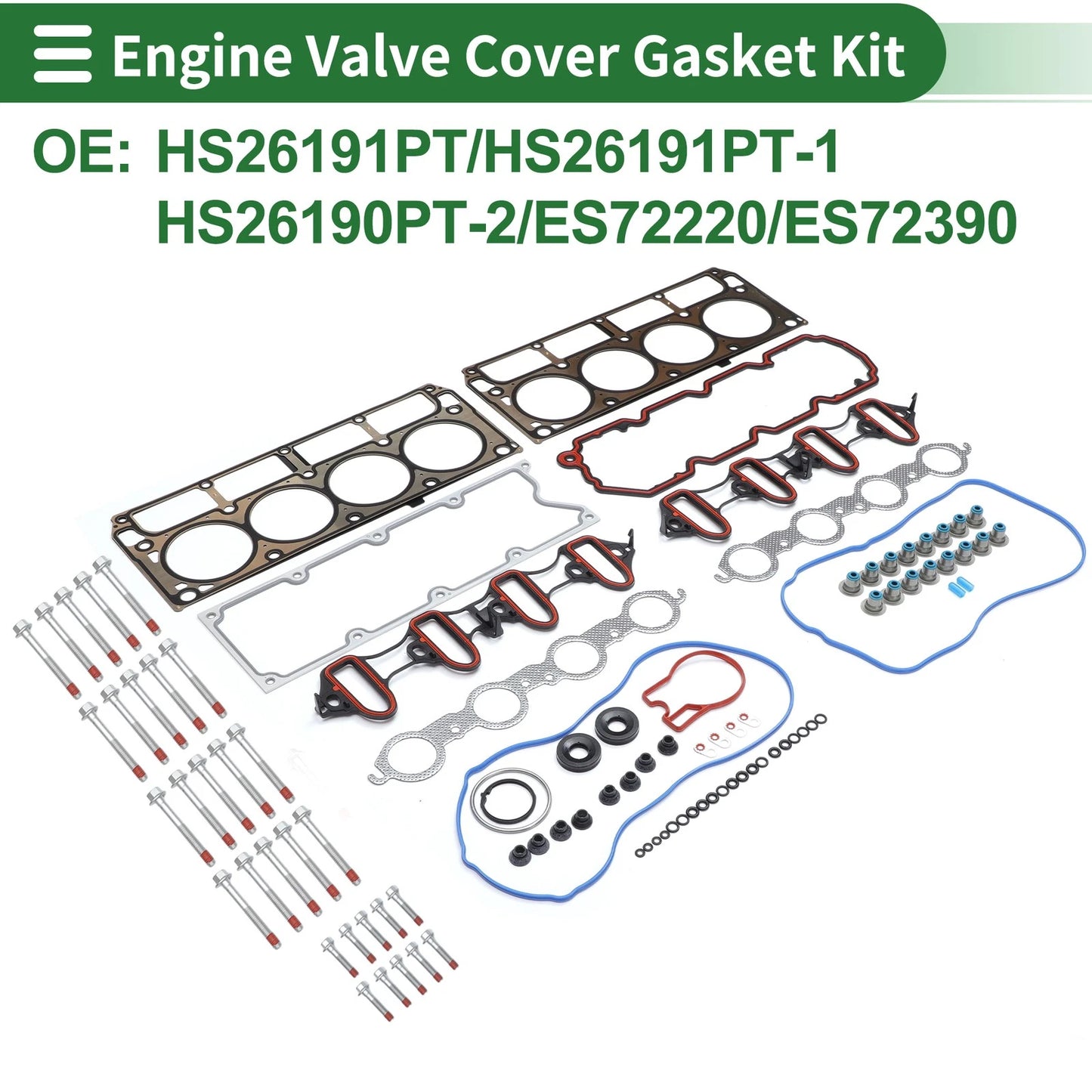 Valve Cover Gasket Kit for CHEVROLET SUBURBAN 1500 5.3L (2002-2004)