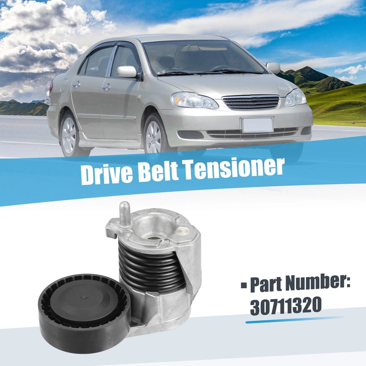 Belt Tensioner Assembly for Volvo C30 (2008)
