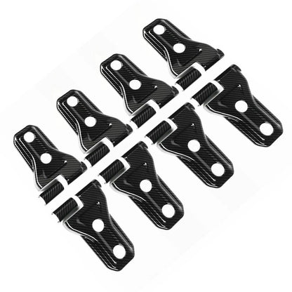 Door Hinge Cover Carbon Fiber Style for Jeep Wrangler JL JT (2018-2020)