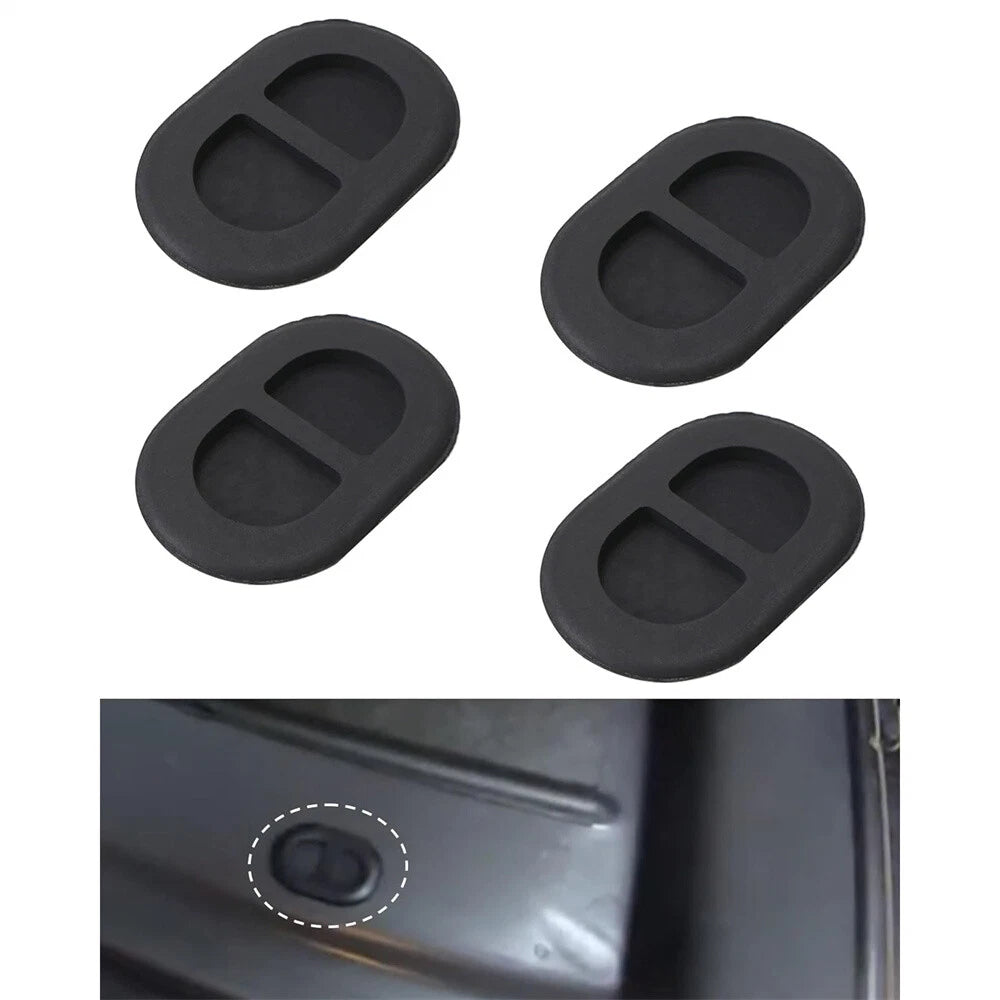 4 x Rubber Floor Pan Drain Plugs for Jeep Wrangler Gladiator (2018-2023)