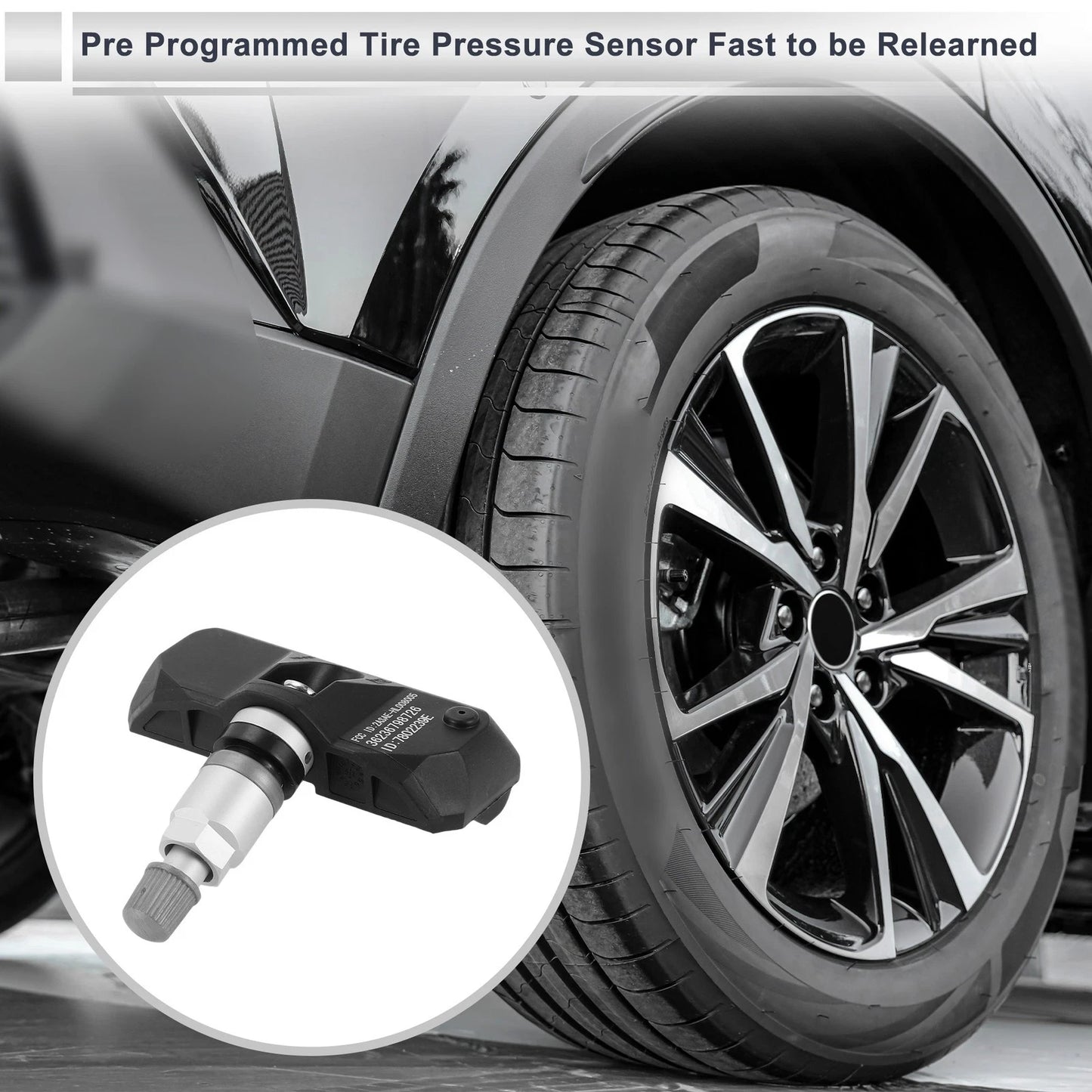 1 Pc Tire Pressure Sensor for BMW 128i 135i (2008-2010) 433MHz