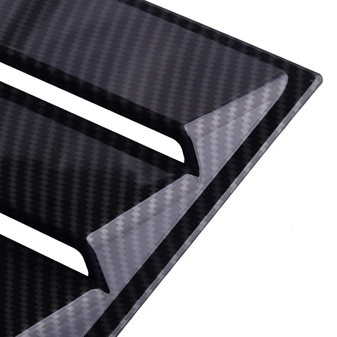Rear Side Window Louver Scoop Blinds Covers for Dodge Charger (2011-2021)