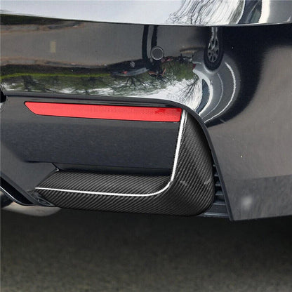 Carbon Black Bumper Splitter Lip Spoiler Kit for BMW F80 M3 F82 F83 M4 (2020)