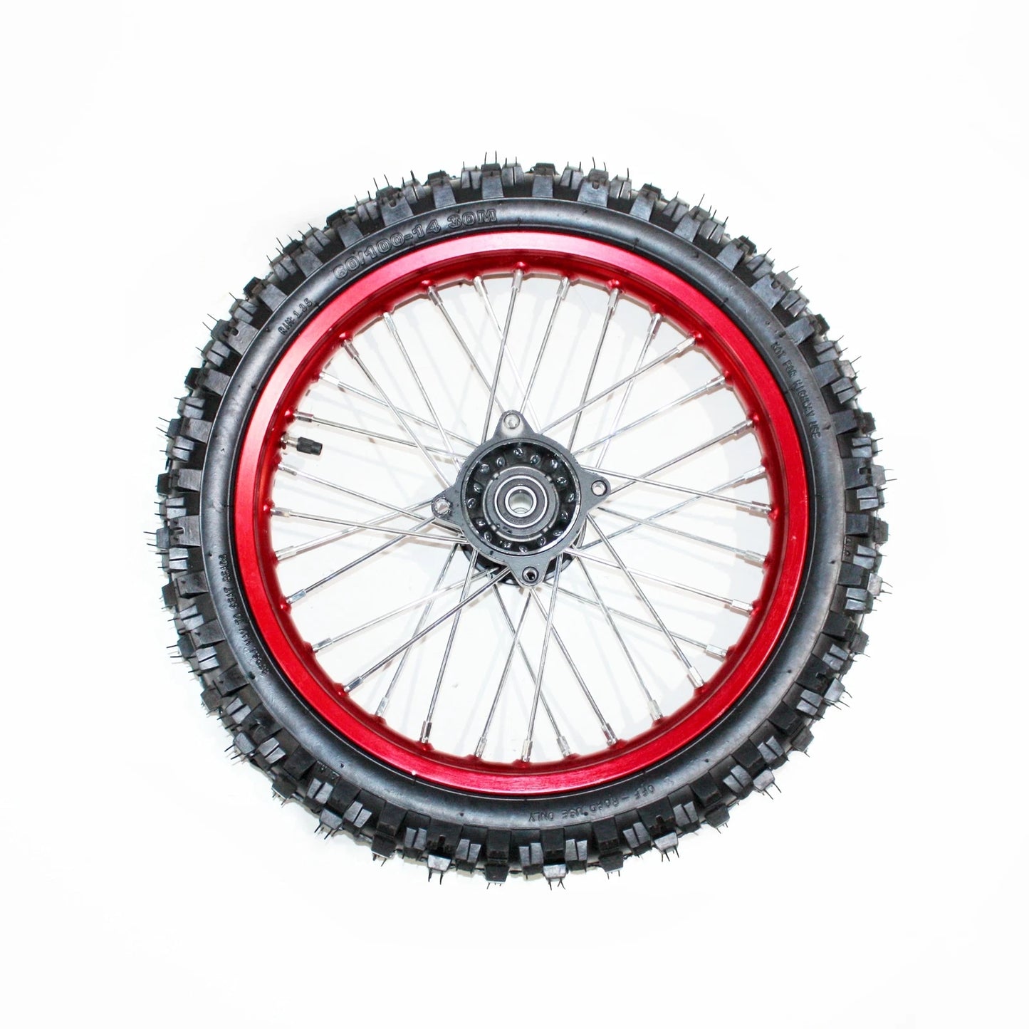 12mm Axle Front Wheel Rim Tire for PIT PRO Dirt Bike (14-14)
