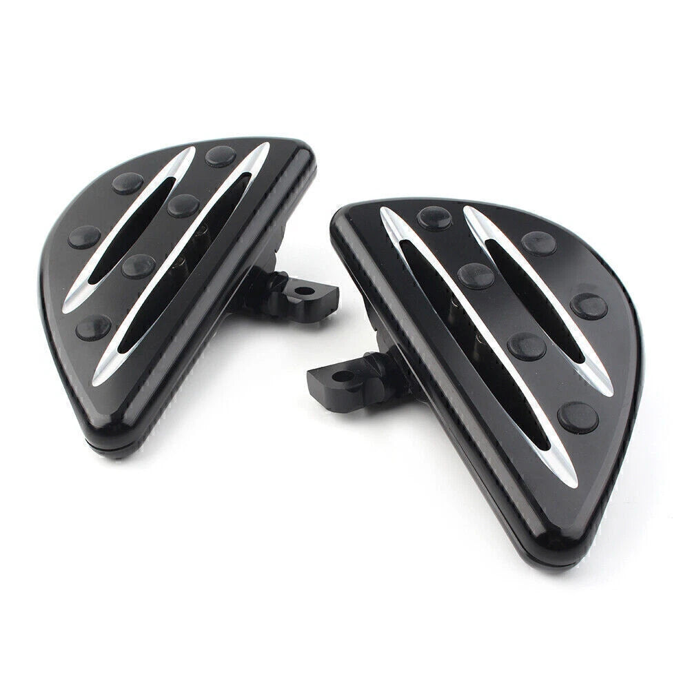 Rear Passenger Floorboards Pegs for Harley Electra Glide Dyna